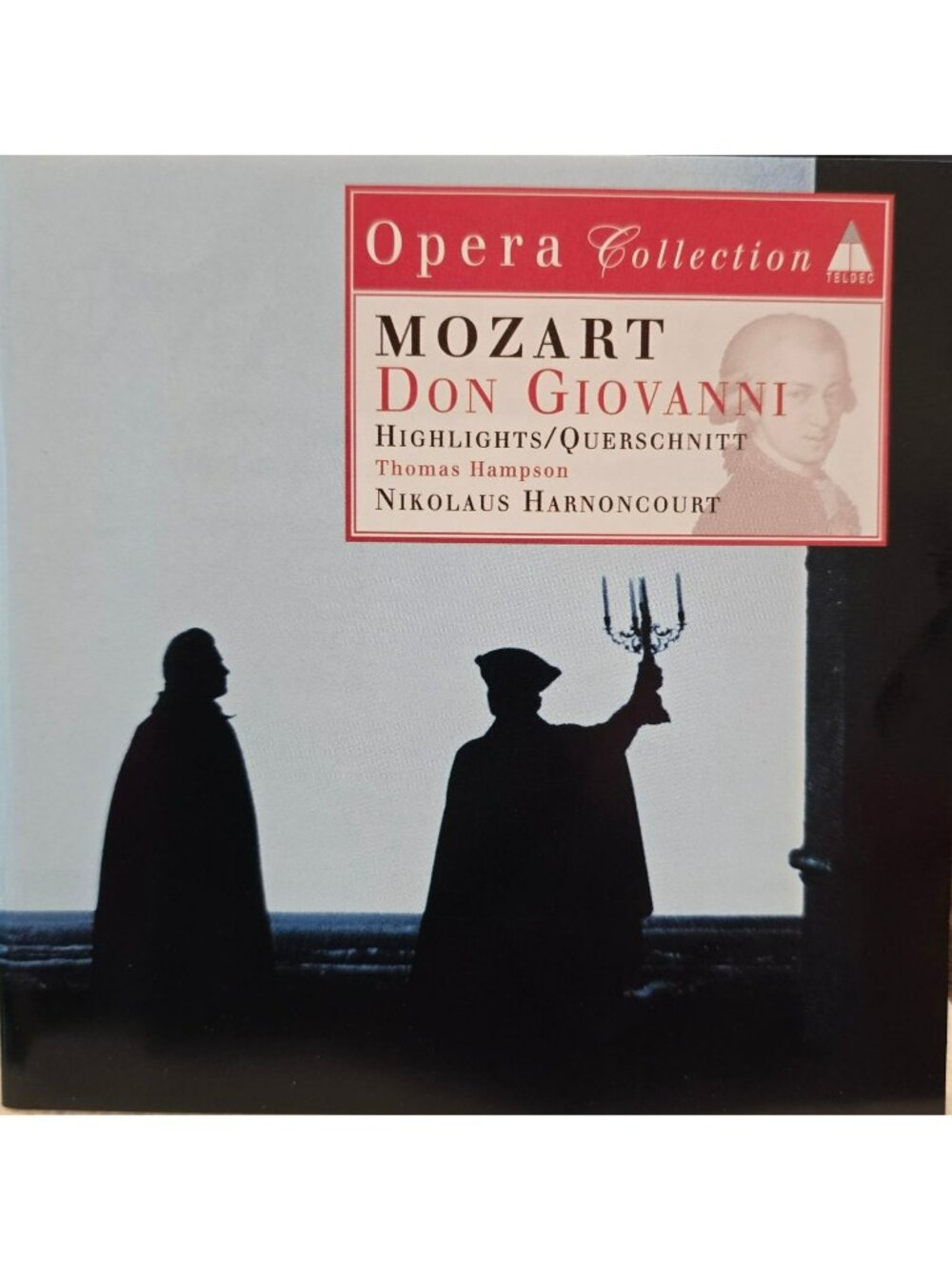 Mozart Don Giovanni Highlights Opera Teldec Nikolaus Harnoncourt Vol. 4 38094cd